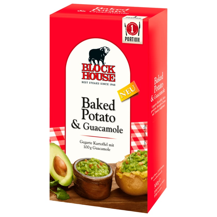 Block House Baked Potato & Guacamole 300g